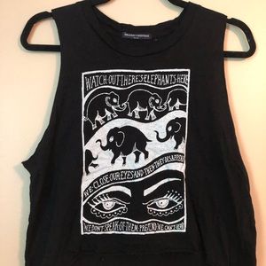 BRANDY MELVILLE ELEPHANTS TANK TOP